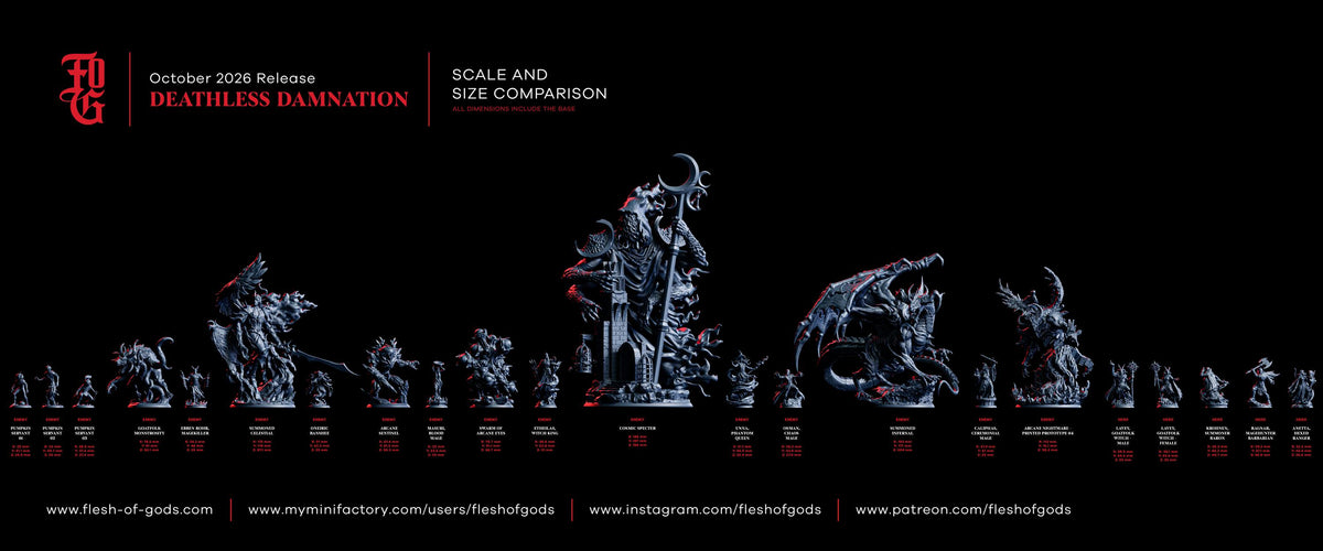Summoned Celestial Monstrosity Huge Miniature Monster Aberration | 32mm Scale 75mm Base | Dungeons and Dragons DnD 5e Dungeon Master Gift