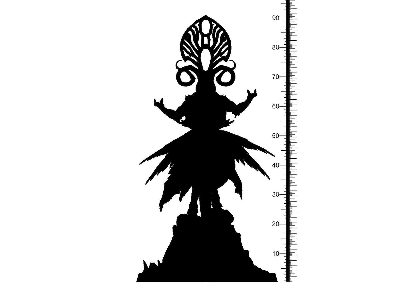 Aries Zodiac Miniature | Dynamic God for Tabletop Adventures | 32mm Scale - Plague Miniatures