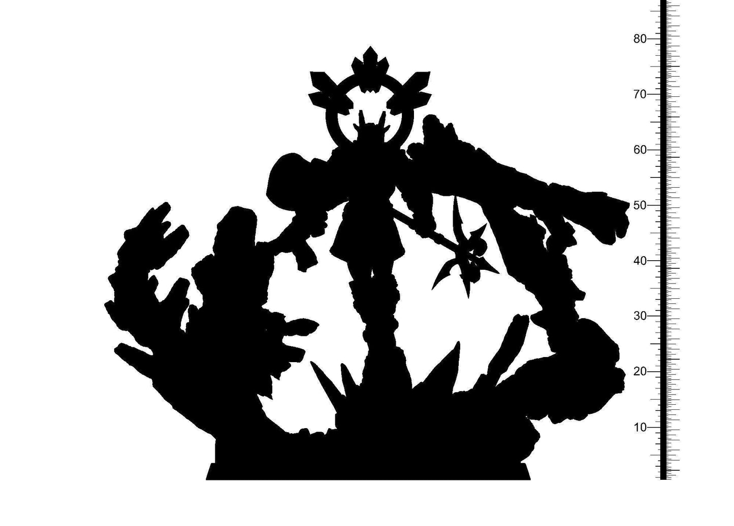 Dievas Baltic God Miniature | Supreme Deity for Tabletop Adventures | 32mm Scale - Plague Miniatures