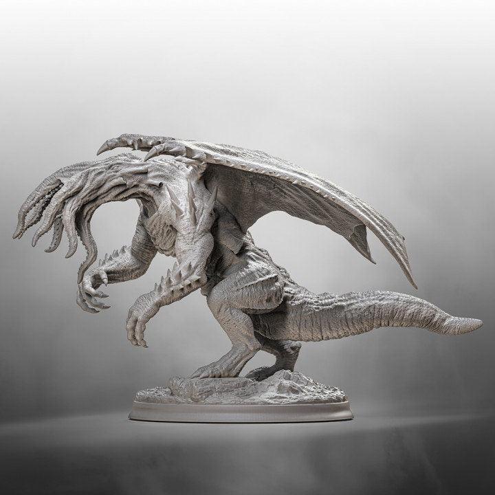 Thalas, Terror from the Abyss Miniature | Cthulhu Sea Monster of Eldri   Plague Miniatures