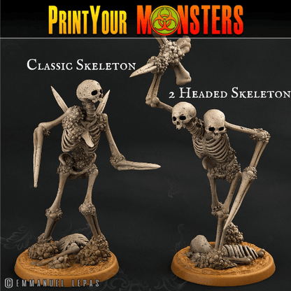 Aberration Bone Skeleton Miniatures | Unique DnD Figurines - Plague Miniatures