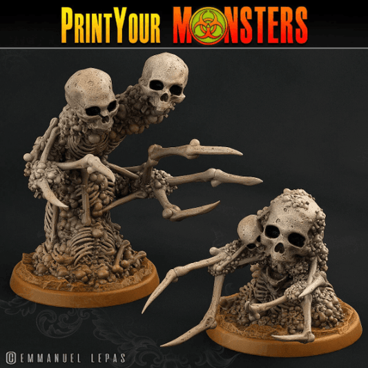 Aberration Bone Skeleton Miniatures | Unique DnD Figurines - Plague Miniatures