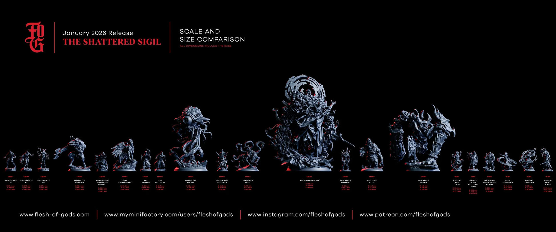 Arcanist Tribe Folk Miniature | Undead Aberration Scholar Figurine | 32mm Scale - Plague Miniatures