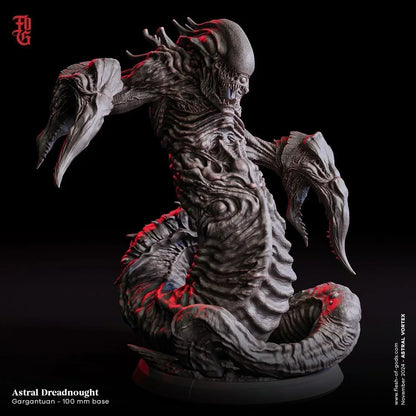 Astral Dreadnought Monster Miniature | Gargantuan Cthulhu Mythos Aberration | 100mm Base - Plague Miniatures