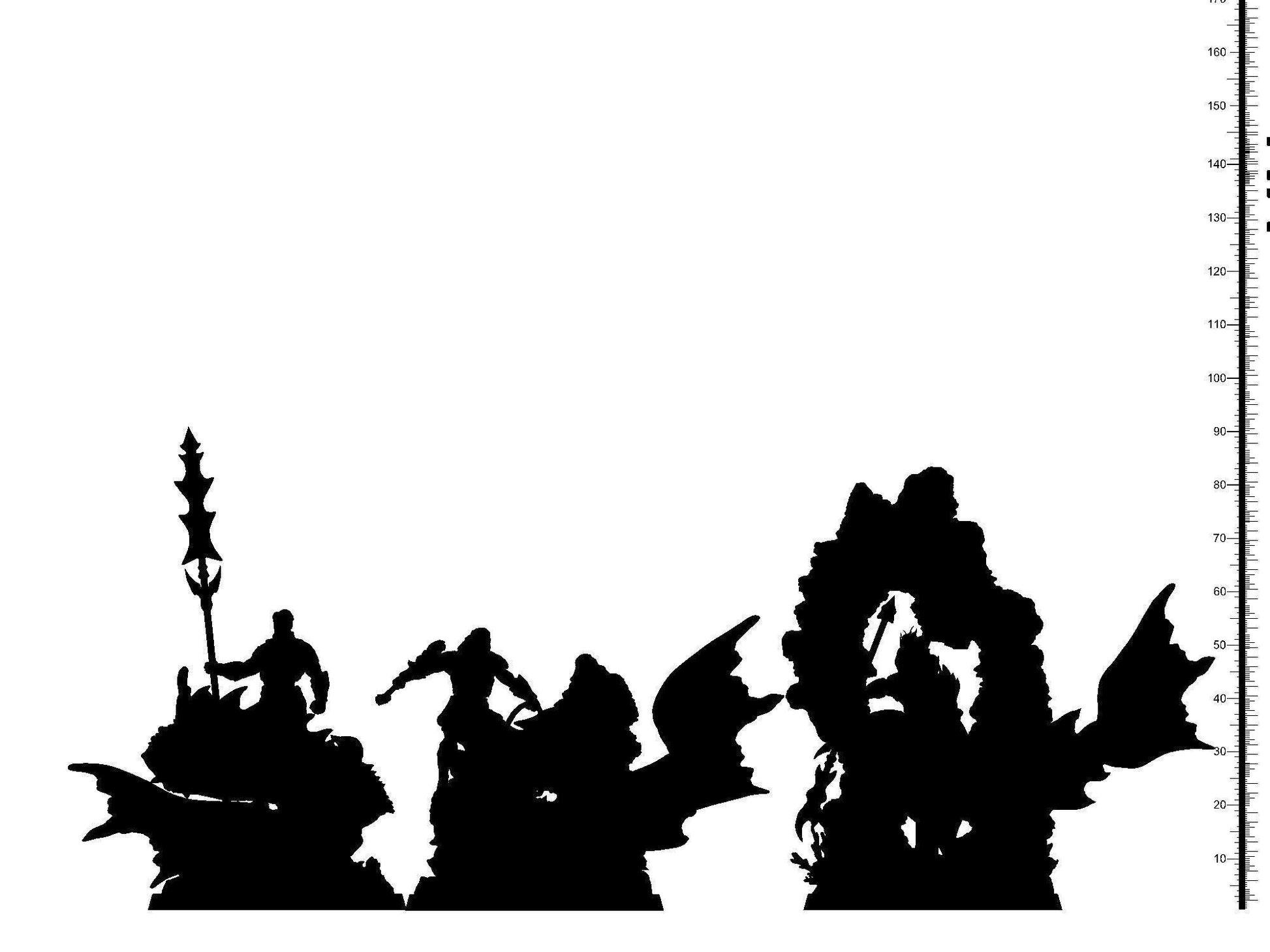 Atlantean Knight Miniature | Guardian of the Sunken Realms | 32mm Scale - Plague Miniatures