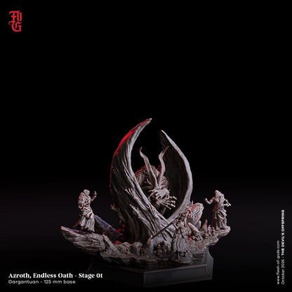 Azroth, Endless Oath – Stage III | The Oath Fulfilled Gargantuan Fiend Lord Miniature | 100mm Base - Plague Miniatures