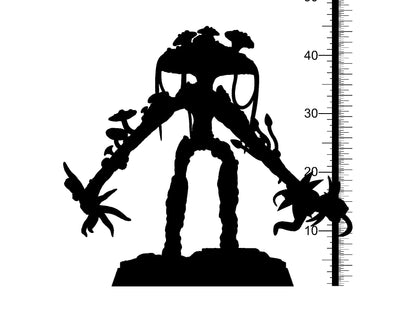 Beardmoss Shroomfolk Miniature | Myconid Fungus Folk of Enchanted Woodlands | 32mm Scale - Plague Miniatures