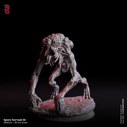 Blighted Husk | Medium Plant Undead Miniature | 32mm Scale - Plague Miniatures