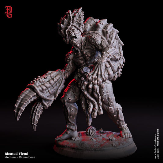 Bloated Fiend, Deep Sea Undead | Aquatic Monstrosity Miniature| 32mm Scale - Plague Miniatures
