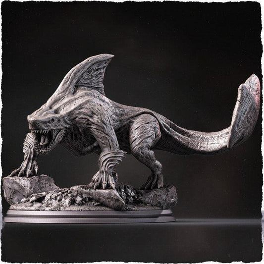 Carcharodon Shark Miniature | Terrifying Monstrosity for Tabletop Gaming - Plague Miniatures