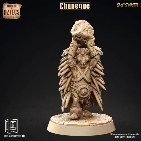 Chaneque Mayan Miniatures | Mythical Marvels for DnD Adventures | 32mm Scale - Plague Miniatures