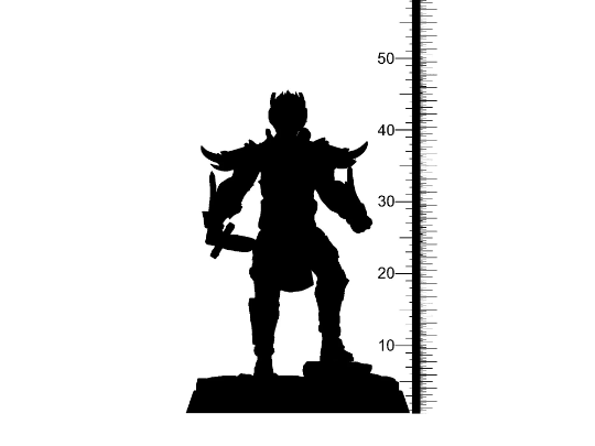 Cirdanor Viseria's Noble Warrior Miniature | 32mm Scale - Plague Miniatures