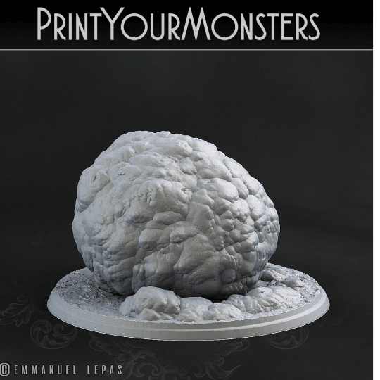 Clay Golem Miniature | Print Your Monsters | Tabletop gaming | DnD Miniature | Dungeons and Dragons, DnD 5e monster miniature - Plague Miniatures shop for DnD Miniatures