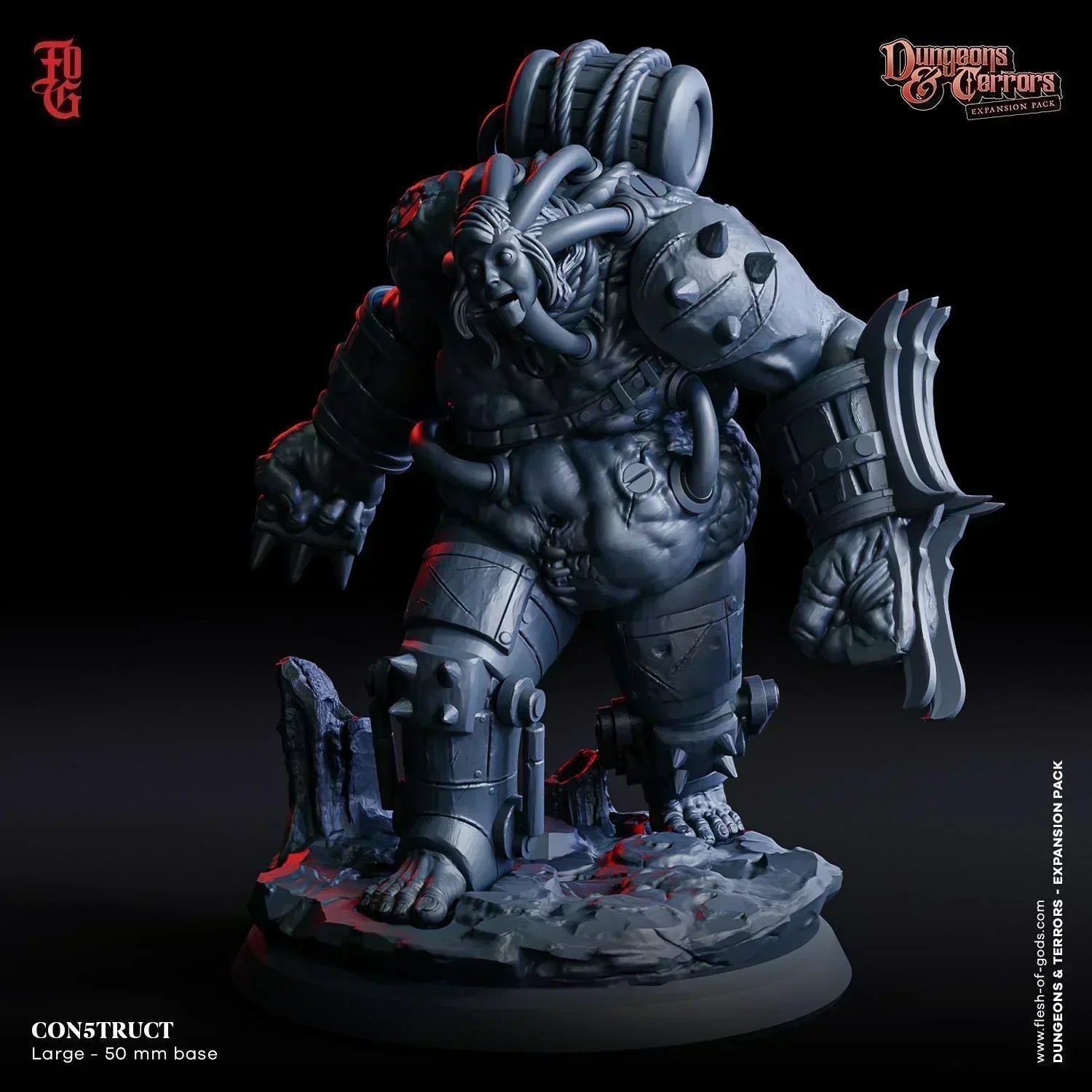 Con5truct Monster Miniature | Large Sci-Fi Construct Aberration Figuri ...