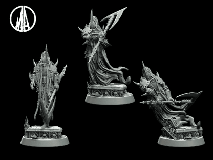 Corrupted Fiend Miniature - 3 Poses - 28mm scale Tabletop gaming DnD Miniature Dungeons and Dragons dnd 5e - Plague Miniatures