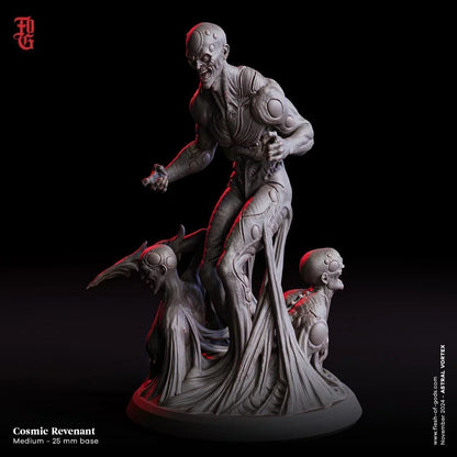 Cosmic Revenant | Astral Alien Sci-Fi Monster Miniature | 32mm Scale - Plague Miniatures