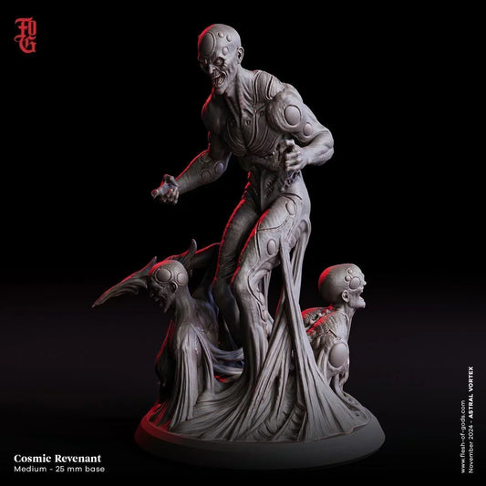 Cosmic Revenant | Astral Alien Sci-Fi Monster Miniature | 32mm Scale - Plague Miniatures