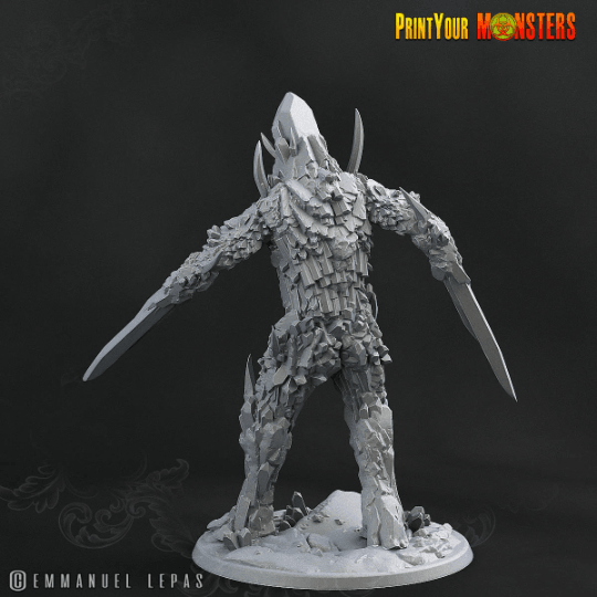 Crystal Guardian Miniatures | Gemstone Monsters for Your Adventures - Plague Miniatures