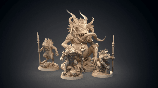 Cueyatl Mayan Miniature | Aztec Themed Campaign | 32mm Scale - Plague Miniatures