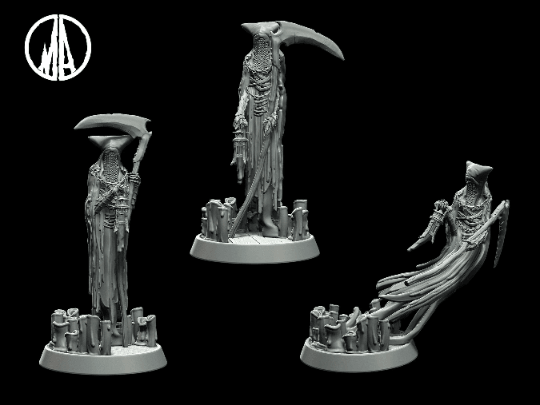 Cursed Wretch DnD Miniature - 3 Poses - 28mm scale Tabletop gaming DnD Miniature Dungeons and Dragons dnd 5e - Plague Miniatures