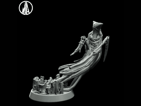 Cursed Wretch Undead Miniature - 3 Poses - 28mm scale Tabletop gaming DnD Miniature Dungeons and Dragons dnd 5e - Plague Miniatures