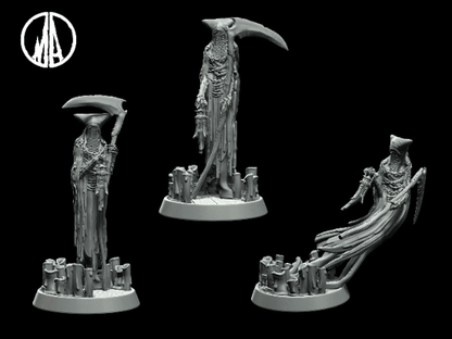 Cursed Wretch Undead Miniature - 3 Poses - 28mm scale Tabletop gaming DnD Miniature Dungeons and Dragons dnd 5e - Plague Miniatures