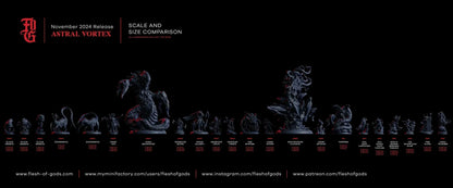 Cyclopean Planar Seeker Miniature | Eldritch Monster from the Void | 32mm Scale - Plague Miniatures