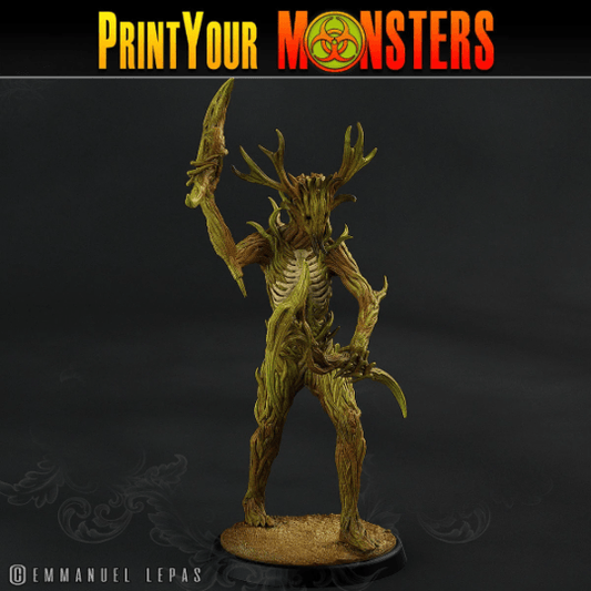 Dark Tree Man Miniatures Masked | Print Your Monsters | Tabletop gaming | DnD Miniature | Dungeons and Dragons, dnd 5e dnd monster treant - Plague Miniatures shop for DnD Miniatures