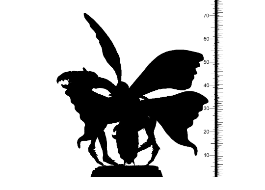 Darm Flying Hive-Mind Insectoid Miniature | 32mm Scale - Plague Miniatures