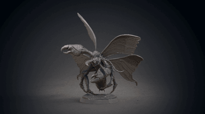 Darm Flying Hive-Mind Insectoid Miniature | 32mm Scale - Plague Miniatures