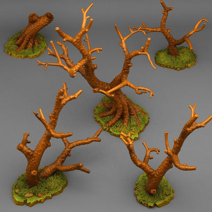 Dead Tree Miniatures | Eerie Wargaming Forest Terrain | 28mm or 32mm Scale - Plague Miniatures