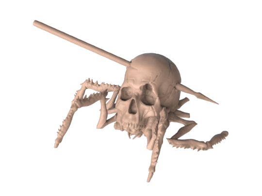 Armored Spider Miniature Set | 4 Dynamic Poses of Arachnid Vigilance | 32mm Scale - Plague Miniatures
