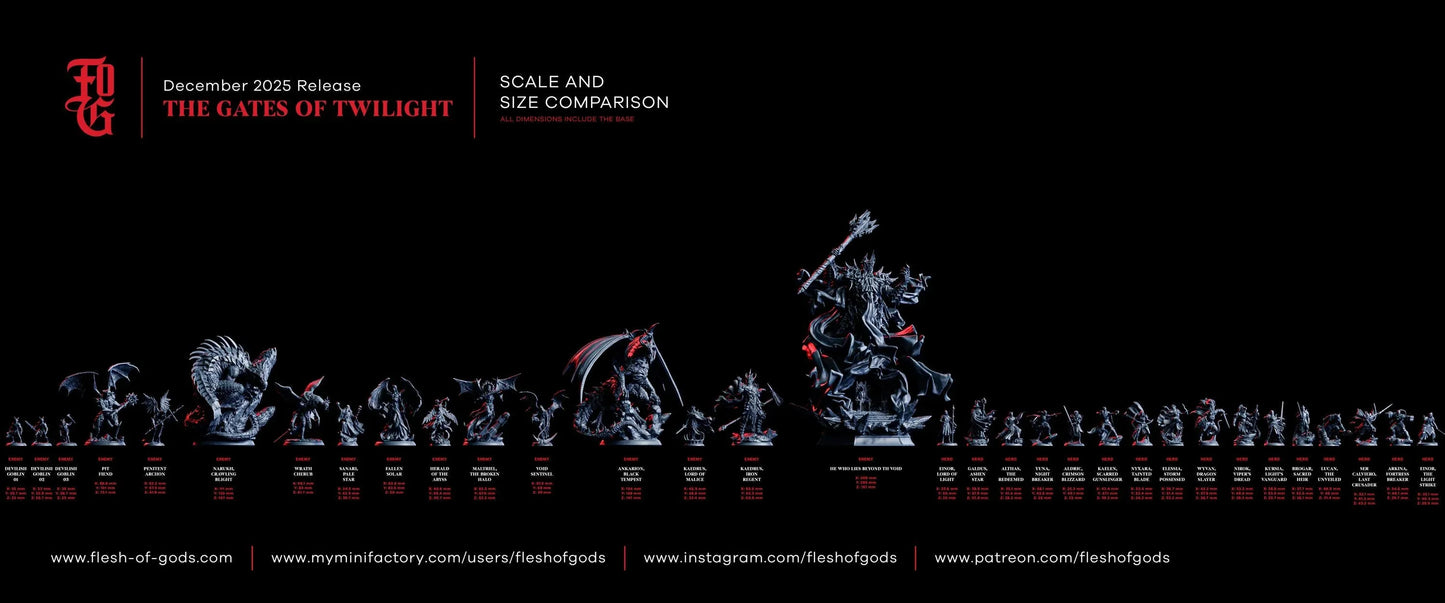 Devilish Goblin Miniature | Goblin Fighter Medium Monstrosity Figurine | 32mm Scale - Plague Miniatures