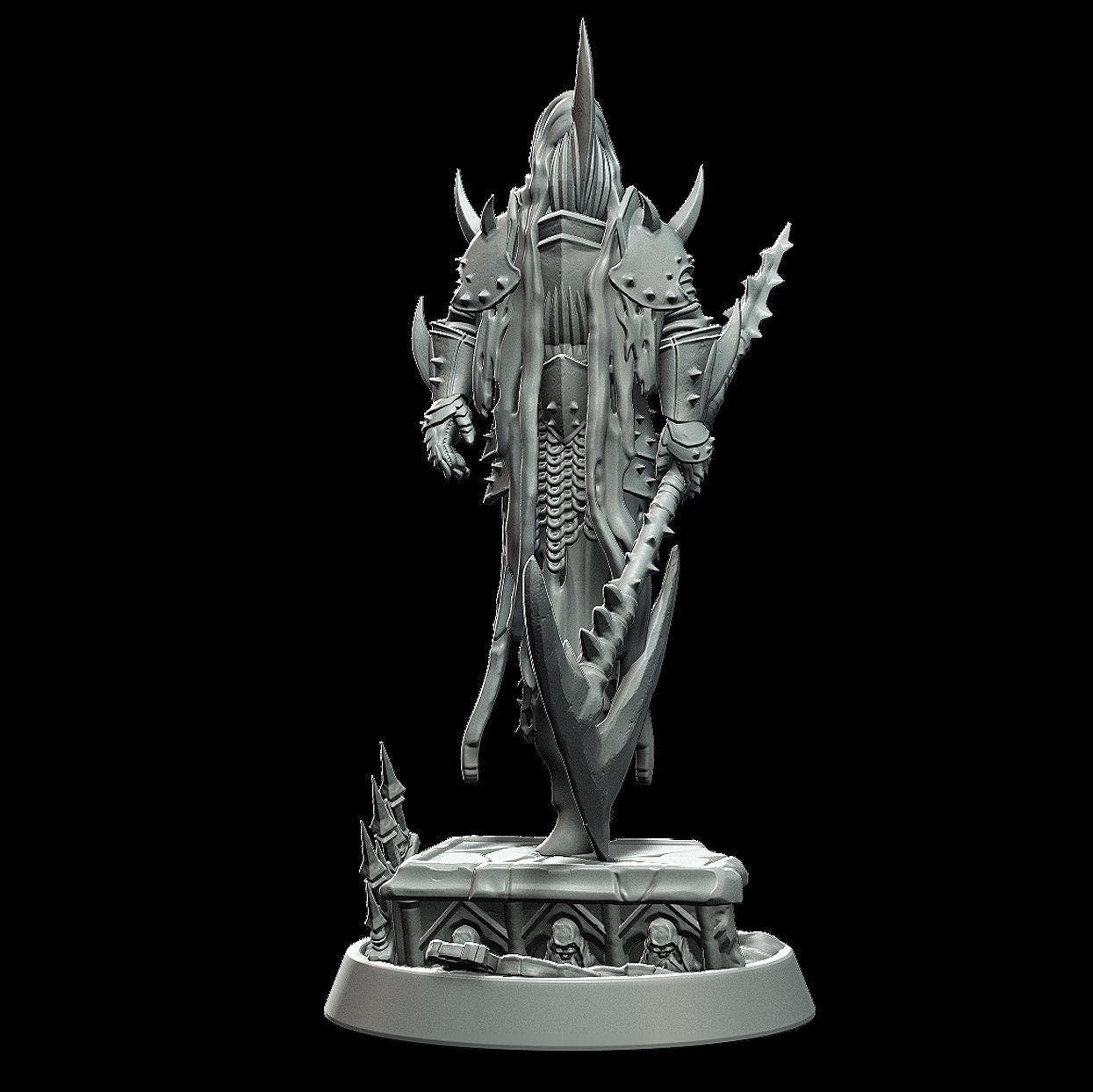 DnD Corrupted Fiend Miniature - 3 Poses - 28mm scale Tabletop gaming D ...