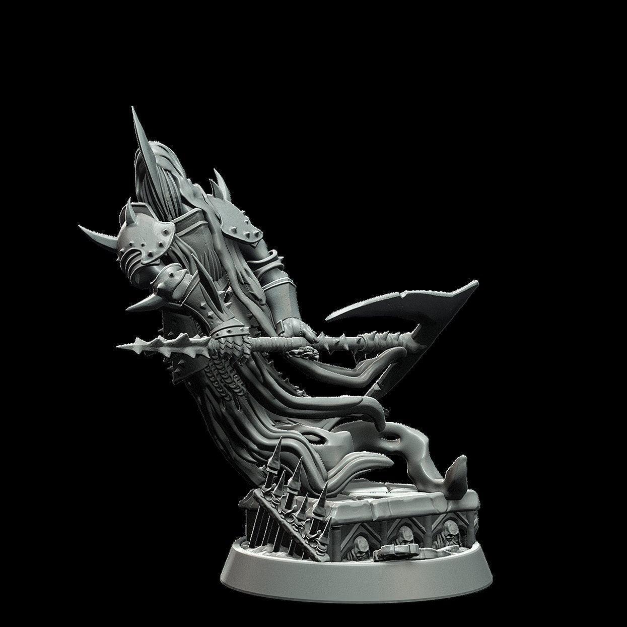 DnD Corrupted Fiend Miniature - 3 Poses - 28mm scale Tabletop gaming DnD Miniature Dungeons and Dragons dnd 5e - Plague Miniatures