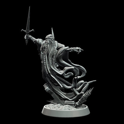 DnD Damned Spirit Miniature - 3 Poses - 28mm scale Tabletop gaming DnD Miniature Dungeons and Dragons, ttrpg dnd 5e - Plague Miniatures