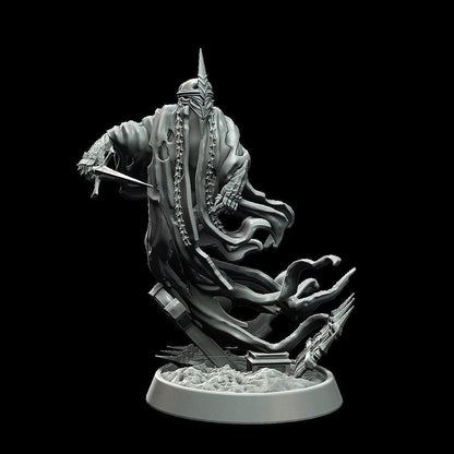 DnD Damned Spirit Miniature - 3 Poses - 28mm scale Tabletop gaming DnD Miniature Dungeons and Dragons, ttrpg dnd 5e - Plague Miniatures