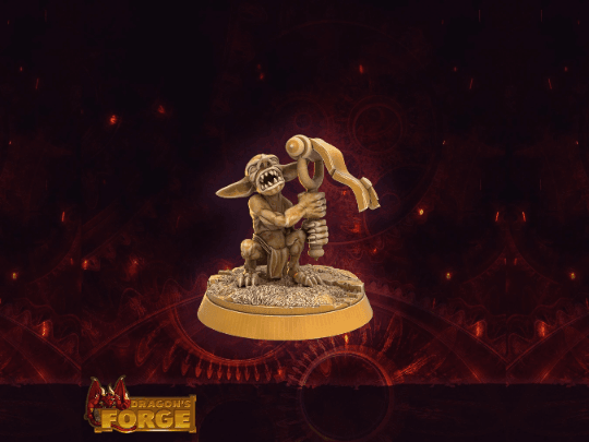 DnD Goblin Miniature Monster MIniature - 6 Poses - 32mm scale Tabletop gaming DnD Miniature Dungeons and Dragons dnd 5e book miniature small miniature - Plague Miniatures