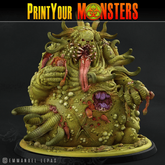 DnD Greater Pestilent Demon | Print Your Monsters | Tabletop gaming | DnD Miniature | Dungeons and Dragons, dnd 5e plague miniature - Plague Miniatures shop for DnD Miniatures