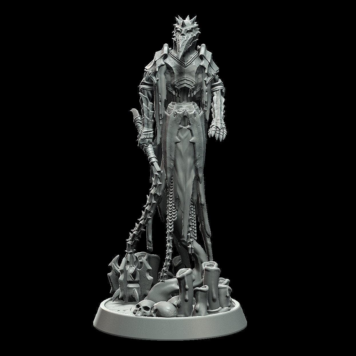 DnD Plagued Wraith Miniature - 3 Poses - 28mm scale Tabletop gaming DnD Miniature Dungeons and Dragons,dnd 5e - Plague Miniatures