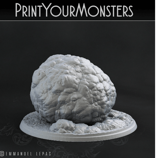 Emerging Clay Golem Miniature | Elemental Construct - Plague Miniatures