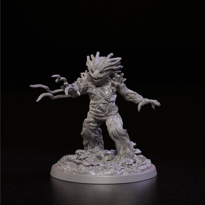 Ethiopian Mandrake Miniature | Enchanted Flora for Tabletop Adventures | 32mm Scale - Plague Miniatures