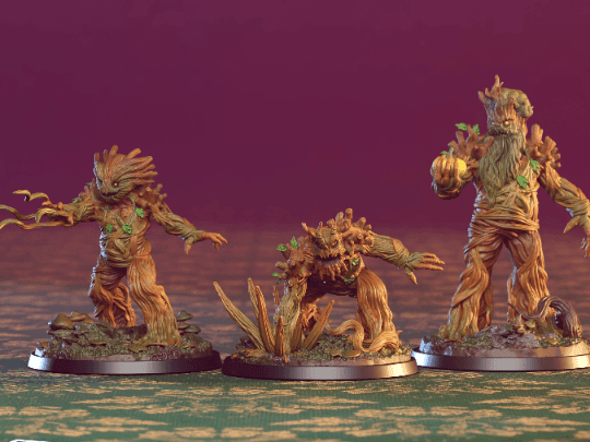 Ethiopian Mythos Mandrake | Monster Miniature for 5e | 32mm Scale - Plague Miniatures