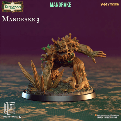 Ethiopian Mythos Mandrake | Monster Miniature for 5e | 32mm Scale - Plague Miniatures