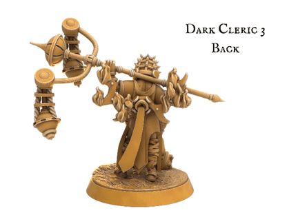 Female Dark Cleric Miniature Witch miniatures - 5 Poses - 32mm scale Tabletop gaming DnD Miniature Dungeons and Dragons, dnd cleric - Plague Miniatures