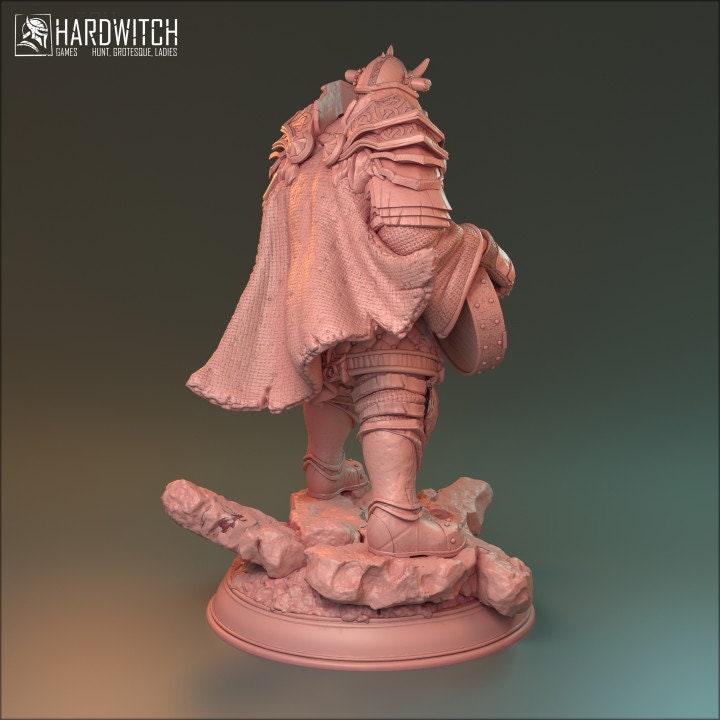 Garadot, NPC Bard Miniature | Human Bard Figure | 32mm Scale or 75mm Scale - Plague Miniatures