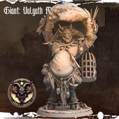 Gorath, Doom Bringer | Giant Ogre Troll Miniature | 50mm Base - Plague Miniatures
