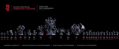 Goreck, Circle of the Void Bust Statue | Resin Elf Druid Nerdy Decor - Plague Miniatures