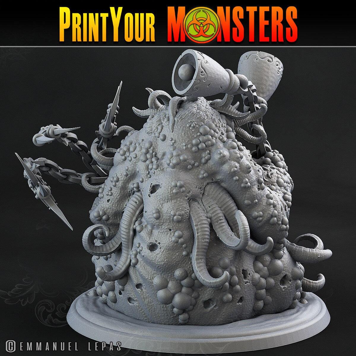 Greater Pestilent Demon Miniature | Malevolent Abyssal Aberration - Plague Miniatures