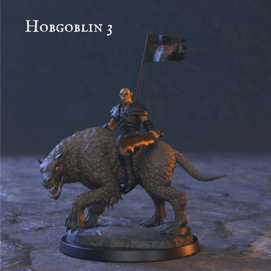 Hobgoblin Miniature: A Fearsome Goblin Figurine for Fantasy Adventures | 32mm Scale - Plague Miniatures